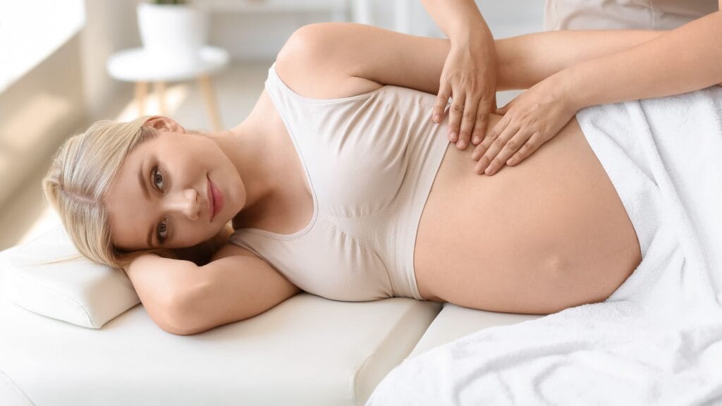 Current image: renatal Massage